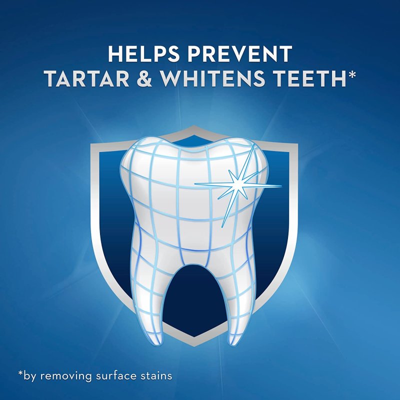 CREST TARTAR PROTECTION WHITENING TOOTHPASTE - 8.2 OZ