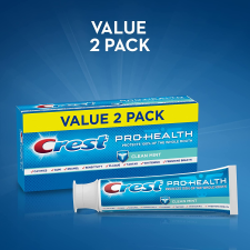CREST PRO-HEALTH CLEAN MINT TOOTHPASTE - 4.6 OZ -TWIN PACK