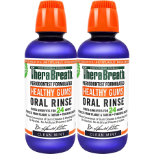 THERABREATH HEALTHY GUMS  24-HOUR ORAL RINSE - 16 FL OZ - 2 ADET