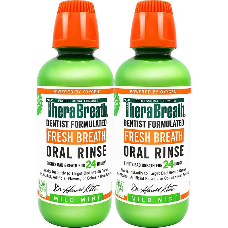 THERABREATH FRESH BREATH ORAL RINSE - 16 FL OZ - 2 ADET