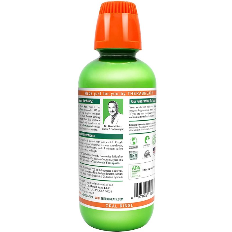 THERABREATH FRESH BREATH ORAL RINSE - 16 FL OZ - 2 ADET