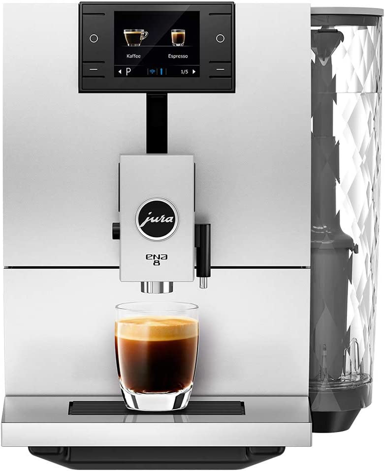 JURA ENA 8 METROPOLITAN AUTOMATIC COFFEE MACHINE - BLACK