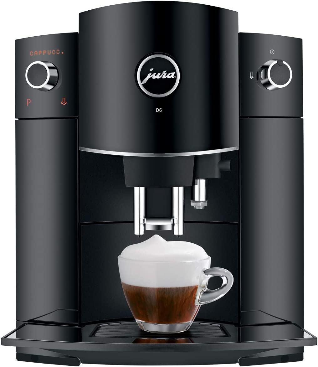 JURA D6 AUTOMATIC COFFEE MACHINE - BLACK