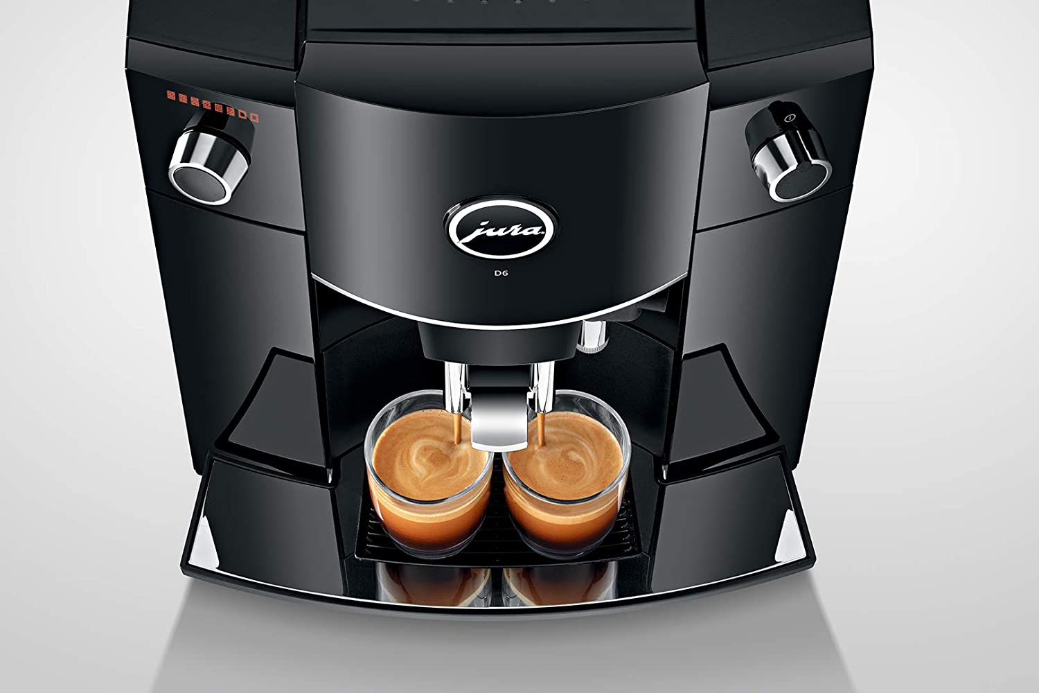 JURA D6 AUTOMATIC COFFEE MACHINE - BLACK