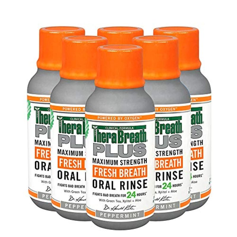 THERABREATH PLUS FRESH BREATH MAXIMUM STRENGTH ORAL RINSE - 3 FL OZ - 6 ADET