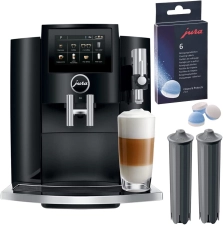 JURA S8 AUTOMATIC COFFEE AND ESPRESSO MACHINE - PIANO BLACK