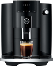 JURA E4 AUTOMATIC COFFEE MACHINE - PIANO BLACK