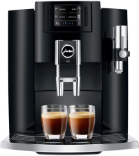 JURA E8 AUTOMATIC COFFEE MACHINE - PIANO BLACK
