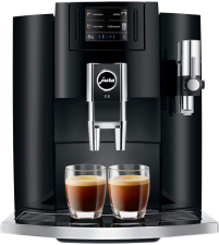 JURA E8 AUTOMATIC COFFEE MACHINE - PIANO BLACK