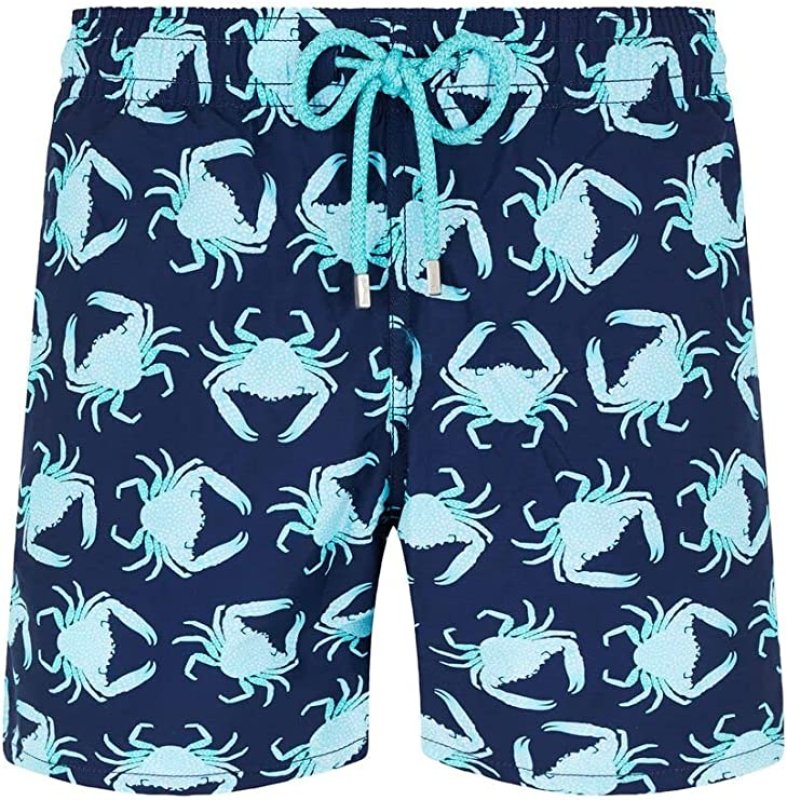 VILEBREQUIN MEN SWIM TRUNKS - NAVY