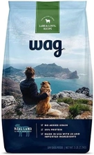 WAG HIGH PROTEIN DRY DOG FOOD - 5 LBS