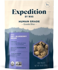 WAG EXPEDITION ORGANIC GRANOLA BITES DOG TREATS - 10 OZ