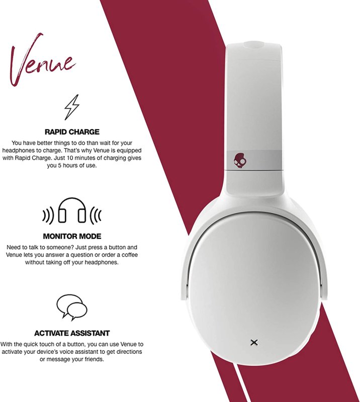 SKULLCANDY VENUE WIRELESS ANC HEADPHONE