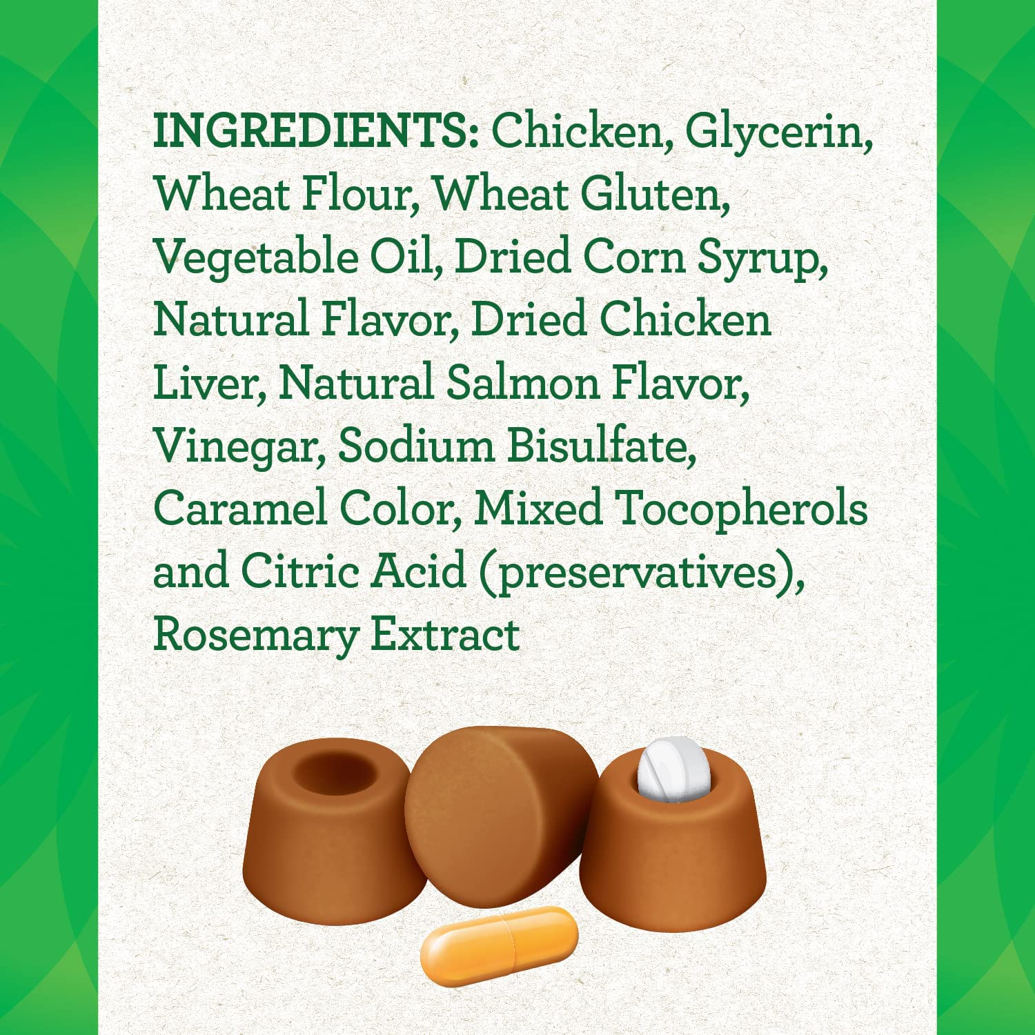 GREENIES FELINE PILL POCKETS NATURAL CAT TREATS - 1.6 OZ
