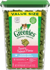 GREENIES FELINE NATURAL DENTAL CARE CAT TREATS - 9.75 OZ