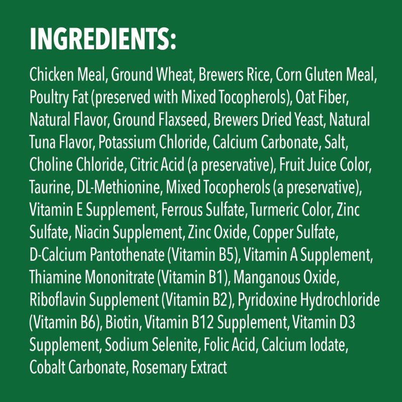 GREENIES FELINE NATURAL DENTAL CARE CAT TREATS - TUNA - 9.75  OZ