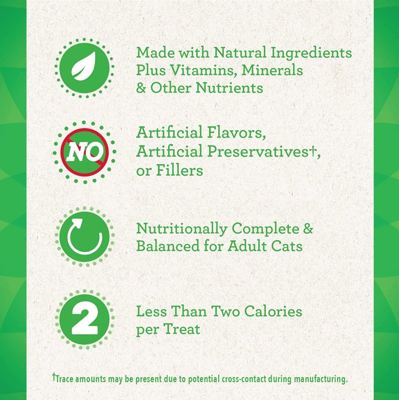 GREENIES FELINE SMARTBITES HEALTHY SKIN AND FUR - 4.6 OZ