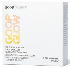 GOOP BEAUTY GOOPGLOW 15% GLYCOLIC ACID OVERNIGHT GLOW PEEL - 12 ADET