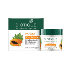 BIOTIQUE BIO PAPAYA REVITALIZING TAN REMOVAL SCRUB - 2.65 FL OZ