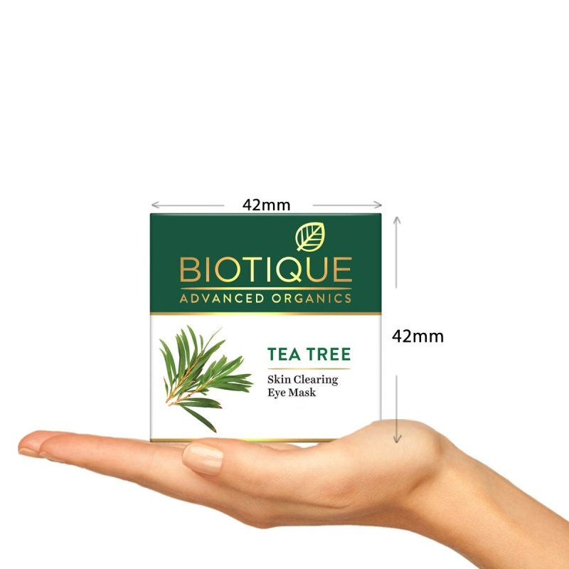 BIOTIQUE TEA TREE SKIN CLEARING EYE MASK - 15 G