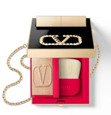 VALENTINO GO-CLUTCH HIGHLIGHTER AND MINI LIPSTICK - LIMITED EDITION