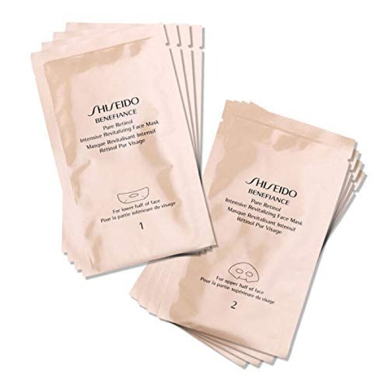 SHISEIDO BENEFIANCE PURE RETINOL REVITALIZING FACE MASK - 4 CIFT