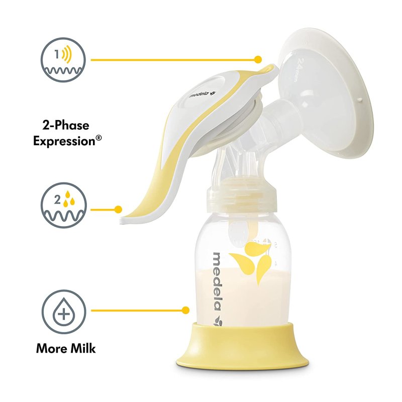 MEDELA MANUAL BREAST PUMP SET