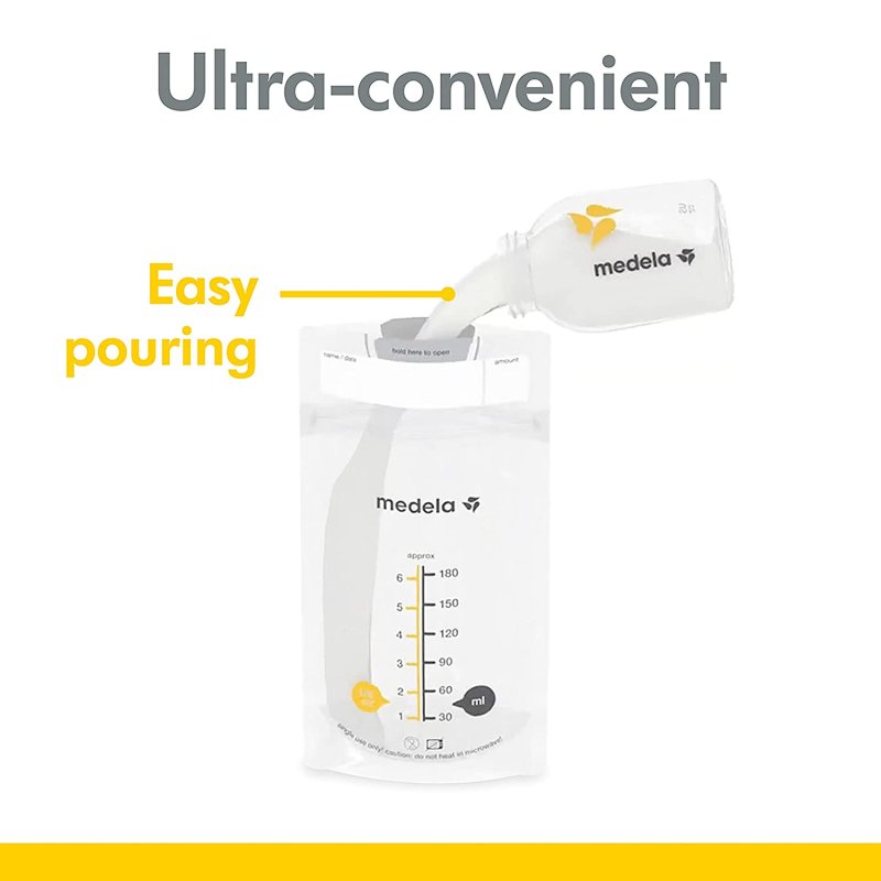 MEDELA BREAST MILK STORAGE BAGS - 100 ADET