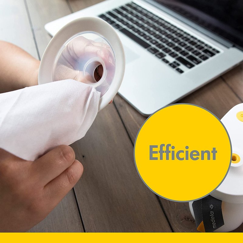 MEDELA QUICK CLEAN BREAST PUMP AND ACCESSORY WIPES - 90 ADET