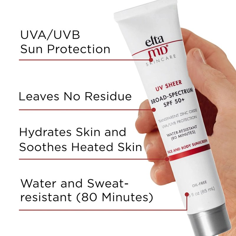 ELTAMD UV SHEER SPF 50+ FACE AND BODY SUNSCREEN LOTION  - 1.7 OZ