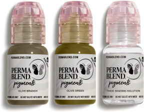 PERMA BLEND - EYEBROW COOL MODIFIER TATTOO KIT - 0.5 OZ - 3 ADET