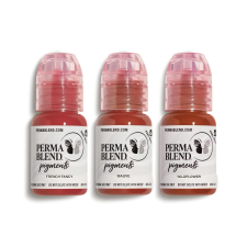 PERMA BLEND - MAUVE LIP TATTOO KIT - LIP BLUSHING SUPPLIES - 0.5 OZ  - 3 ADET