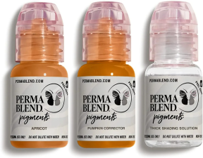 PERMA BLEND - EYEBROW WARM MODIFIER TATTOO KIT - 0.5 OZ - 3 ADET