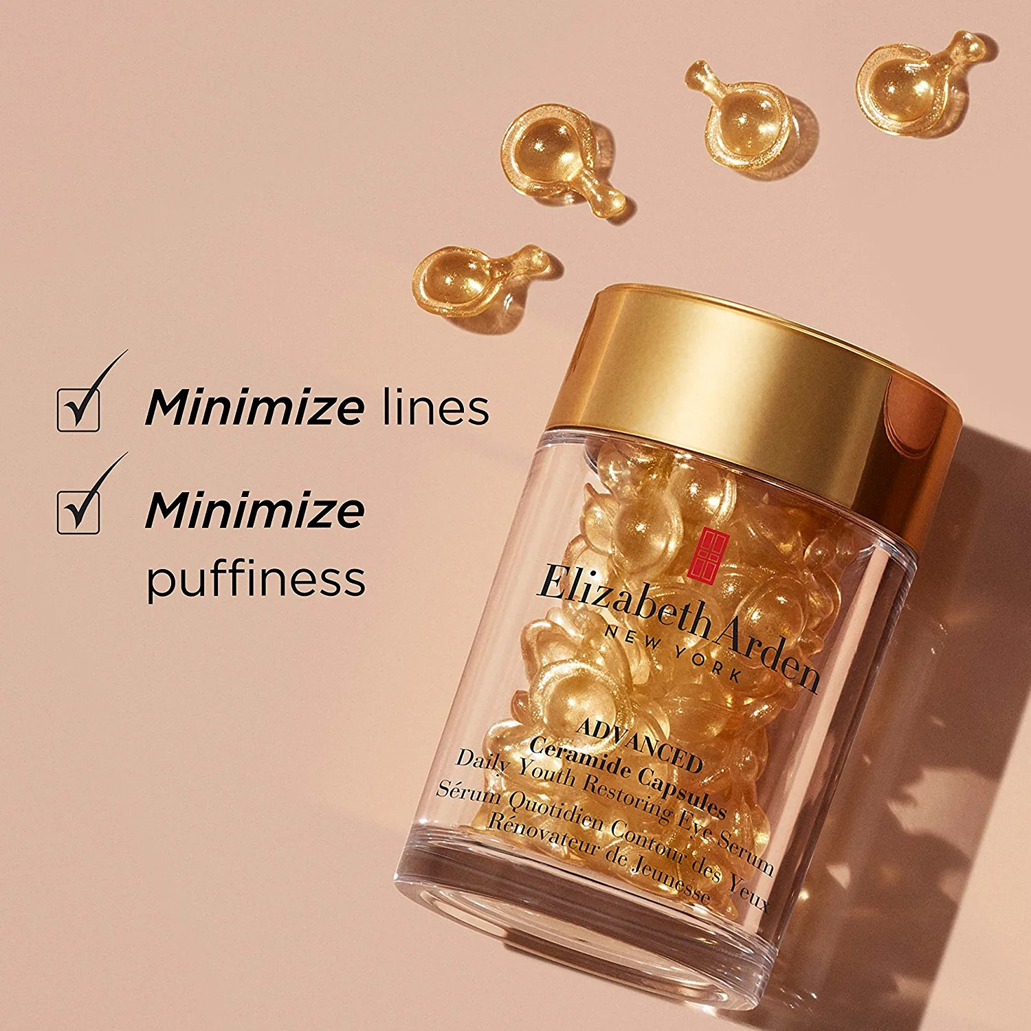 ELIZABETH ARDEN ADVANCED CERAMIDE CAPSULES YOUTH RESTORING EYE SERUM - 60 ADET