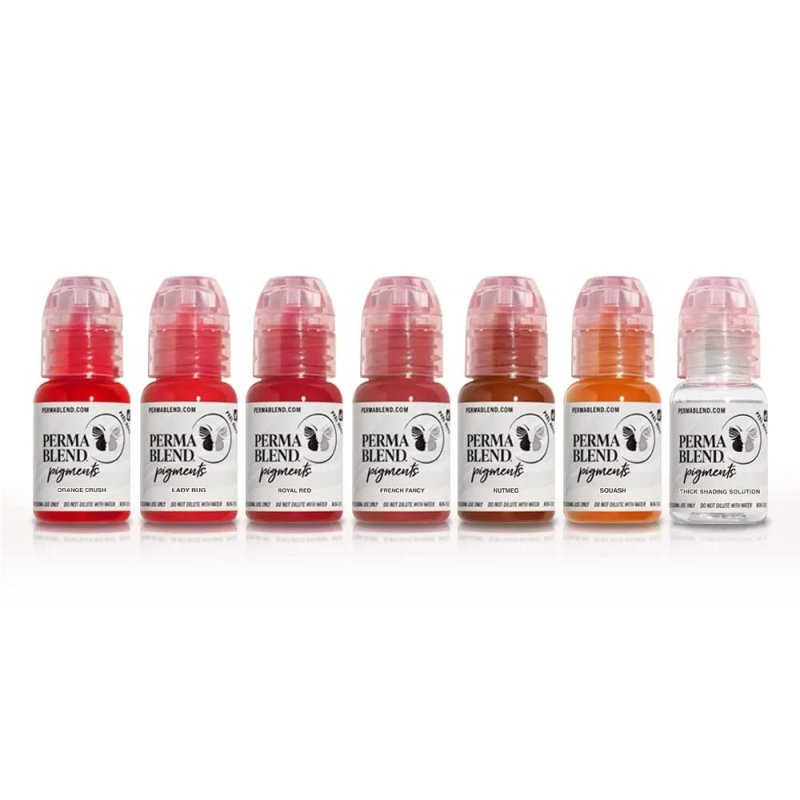 PERMA BLEND - SWEET LIP TATTOO KIT - 0.5 OZ - 7'LI SET