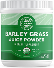 VIMERGY USDA ORGANIC BARLEY GRASS JUICE POWDER - 250 GR
