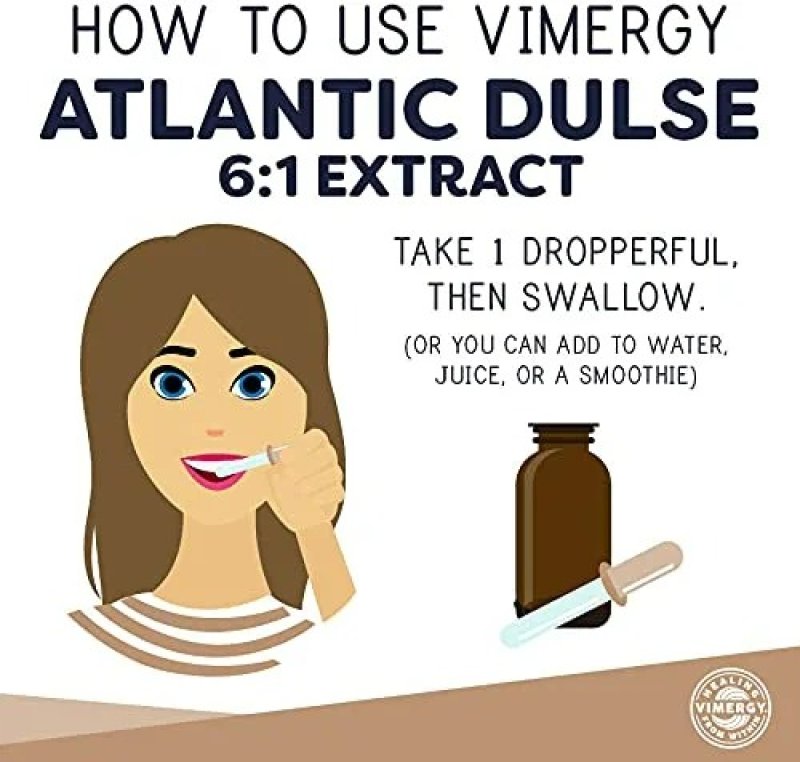 VIMERGY USDA ORGANIC ATLANTIC DULSE EXTRACT - 55 ML