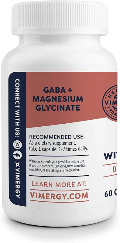 VIMERGY GABA WITH MAGNESIUM - 60 ADET