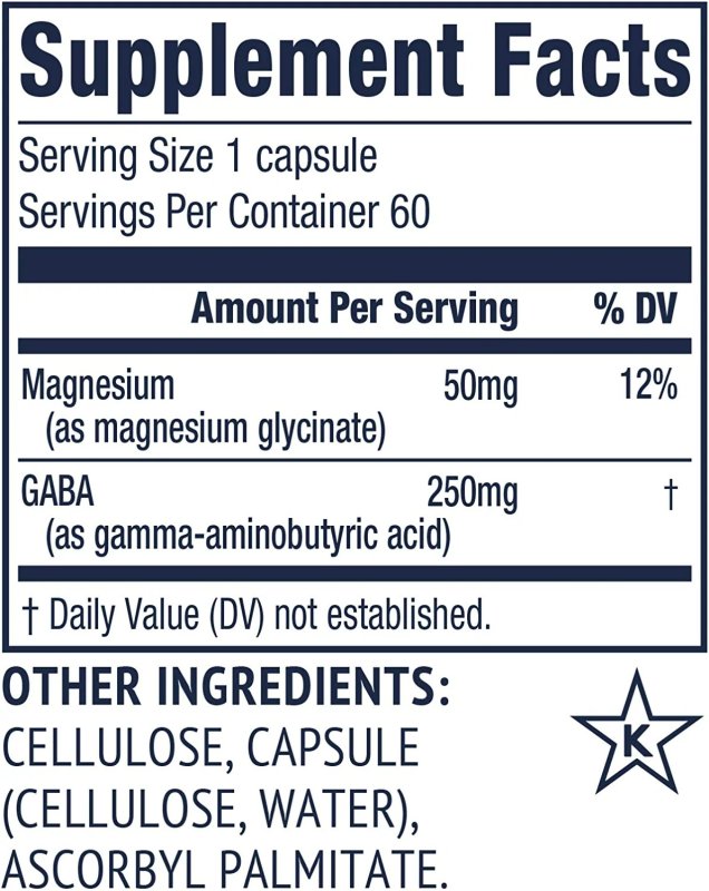 VIMERGY GABA WITH MAGNESIUM - 60 ADET