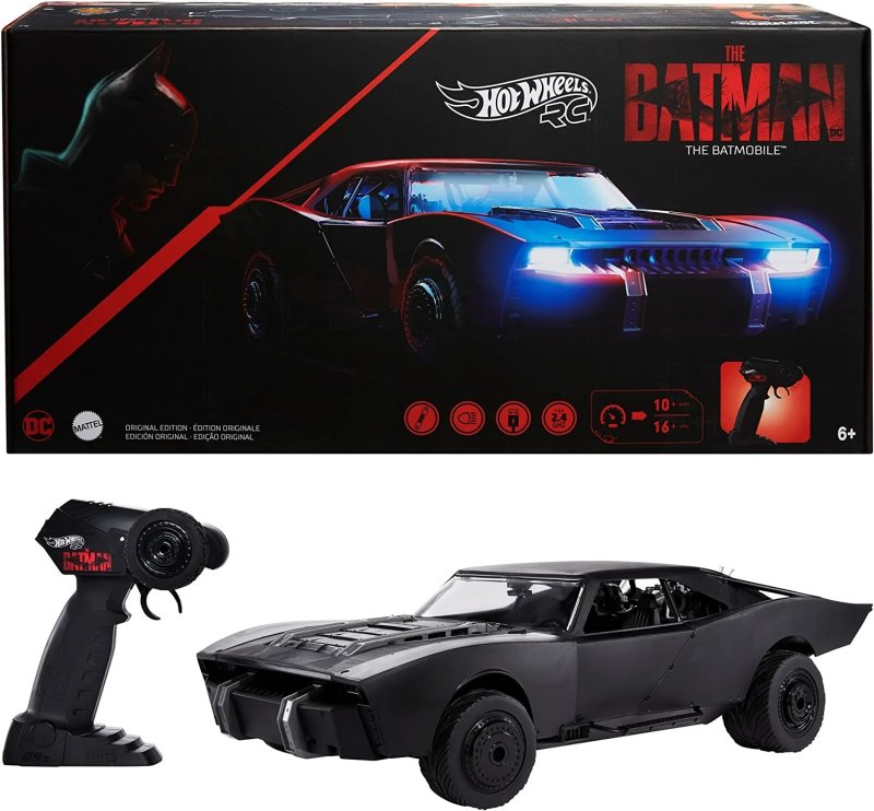 HOT WHEELS RC THE BATMAN BATMOBILE
