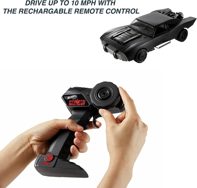 HOT WHEELS RC THE BATMAN BATMOBILE