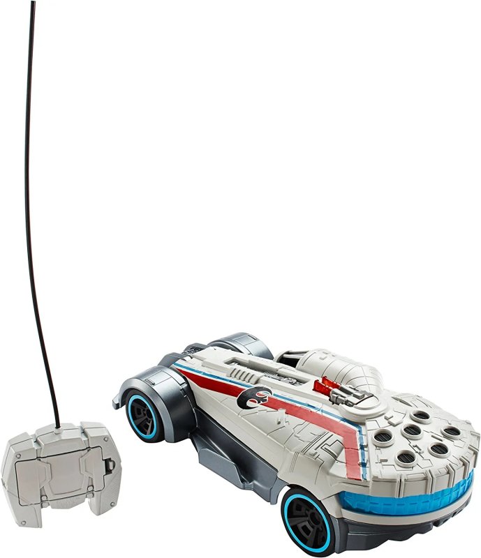 HOT WHEELS RC STAR WARS MILLENIUM FALCON CARSHIP