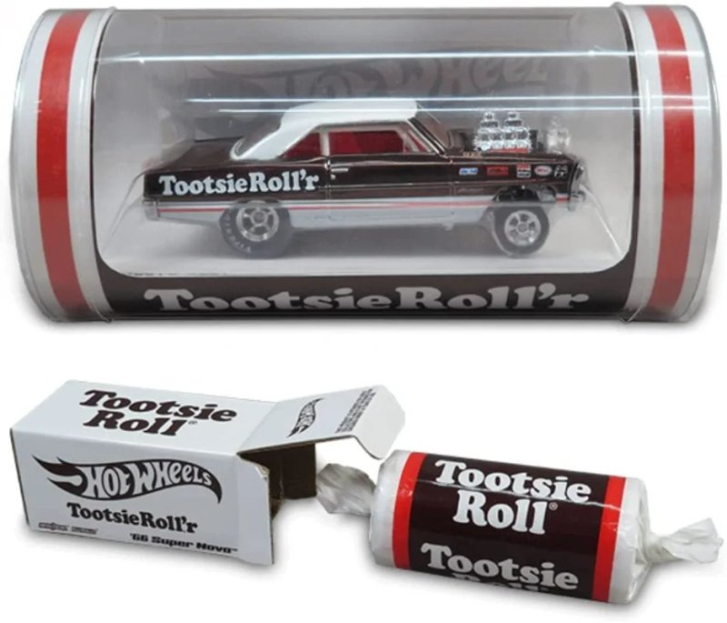 HOT WHEELS TOOTSIE ROLLR ROLLER 66 SUPER NOVA GASSER RLC EXCLUSIVE