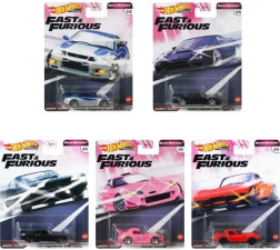 HOT WHEELS PREMIUM FAST & FURIOUS COLLECTION COMPLETE SET