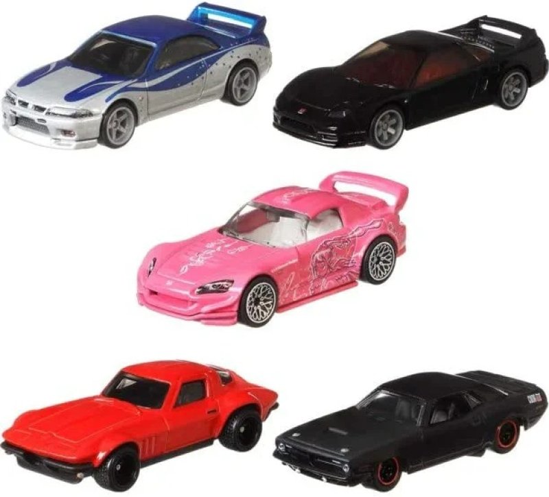 HOT WHEELS PREMIUM FAST & FURIOUS COLLECTION COMPLETE SET
