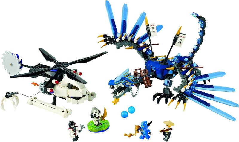 LEGO NINJAGO SET - LIGHTNING DRAGON BATTLE - LIMITED EDITION