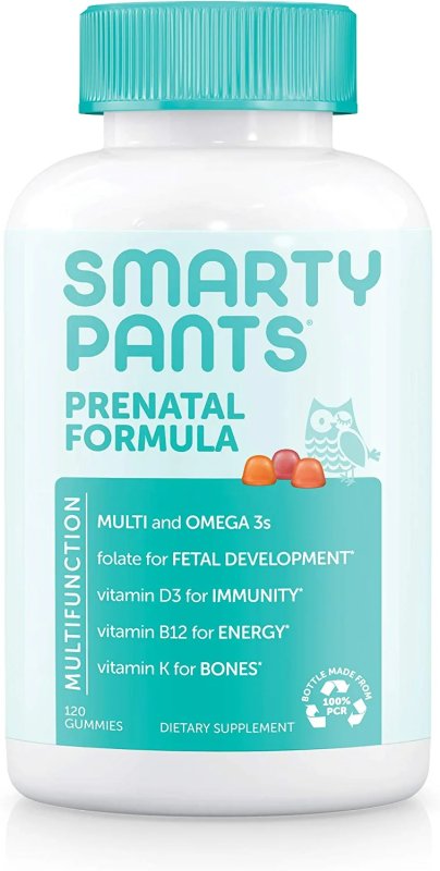 SMARTYPANTS PRENATAL FORMULA DAILY GUMMY MULTIVITAMIN - 120 ADET