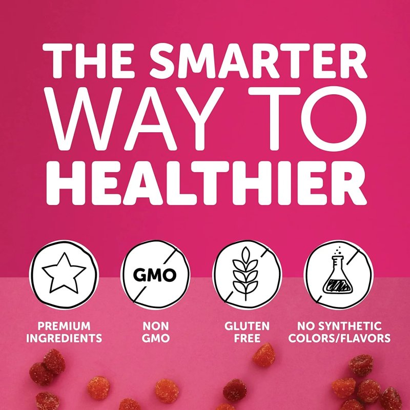 SMARTYPANTS TEEN GIRL FORMULA DAILY MULTIVITAMIN GUMMIES - 120 ADET