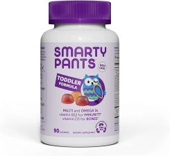 SMARTYPANTS TODDLER FORMULA DAILY GUMMY MULTIVITAMIN - 90 ADET