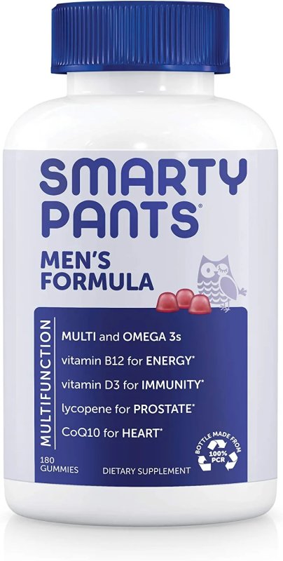 SMARTYPANTS MEN'S FORMULA, DAILY MULTIVITAMIN FOR MEN - 180 ADET